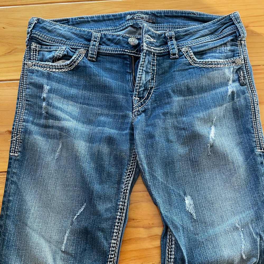 Suki Silver Jeans